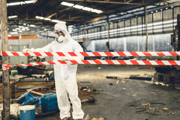 Professional Trauma Scene Cleanup technician working in Palacios, TX